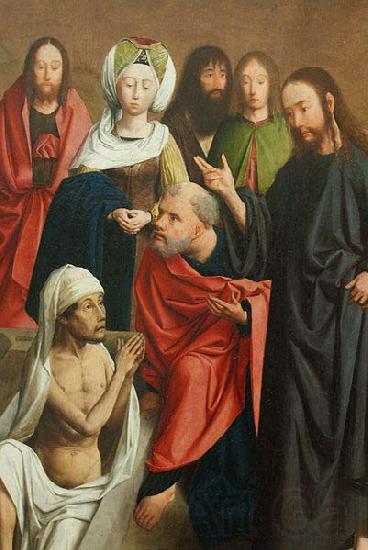 Geertgen Tot Sint Jans The resurrection of Lazarus Norge oil painting art